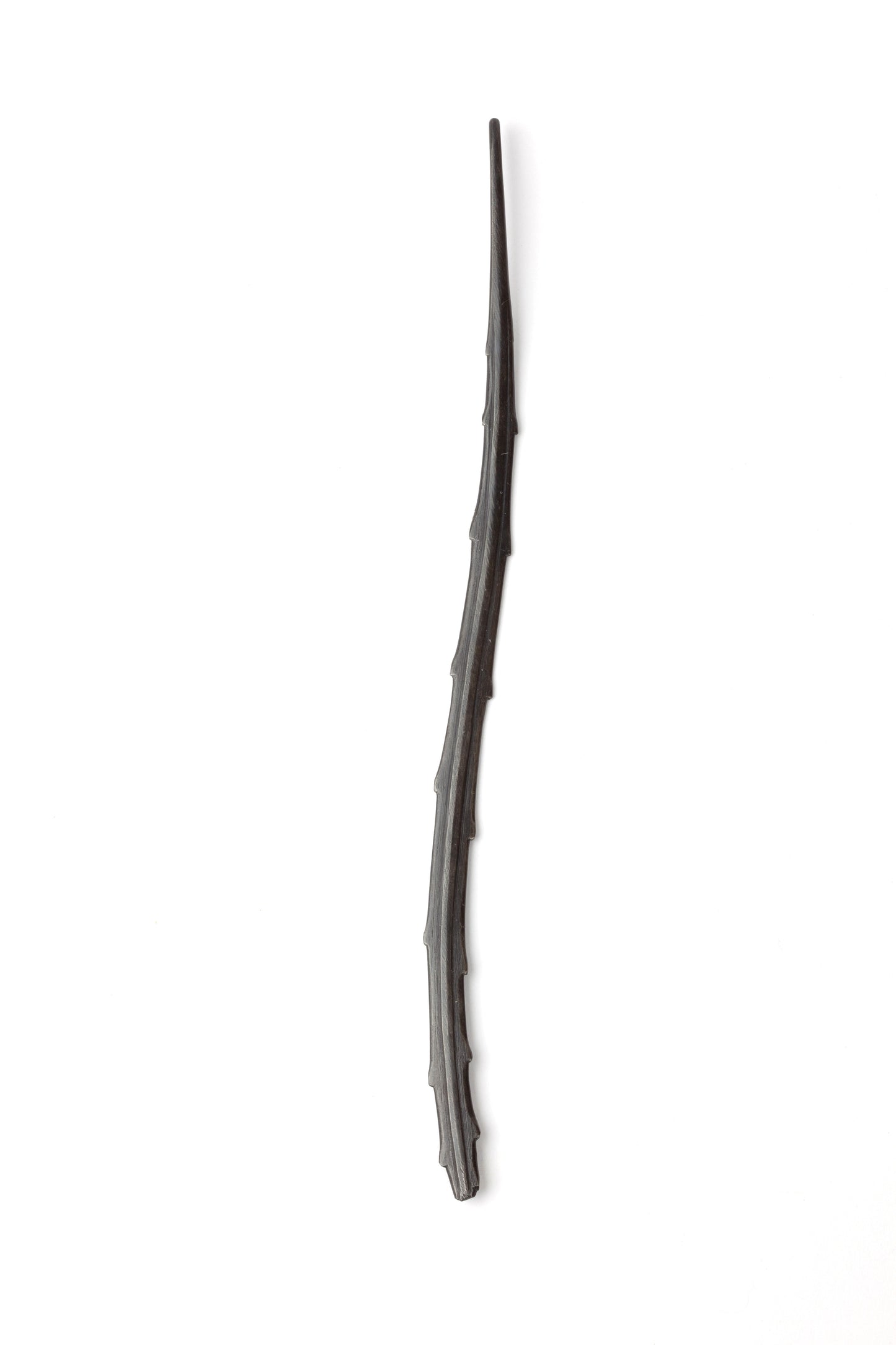 'Needle pendant #9 (Lancewood, juvenile)'