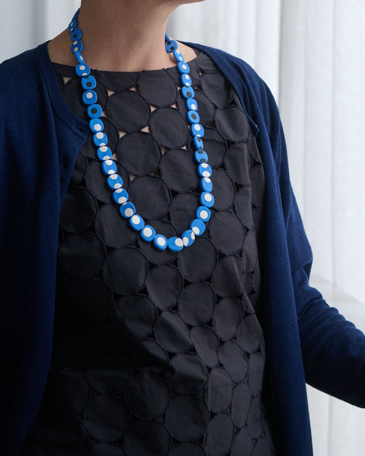 'Stop Motion Pearl Chain ' necklace