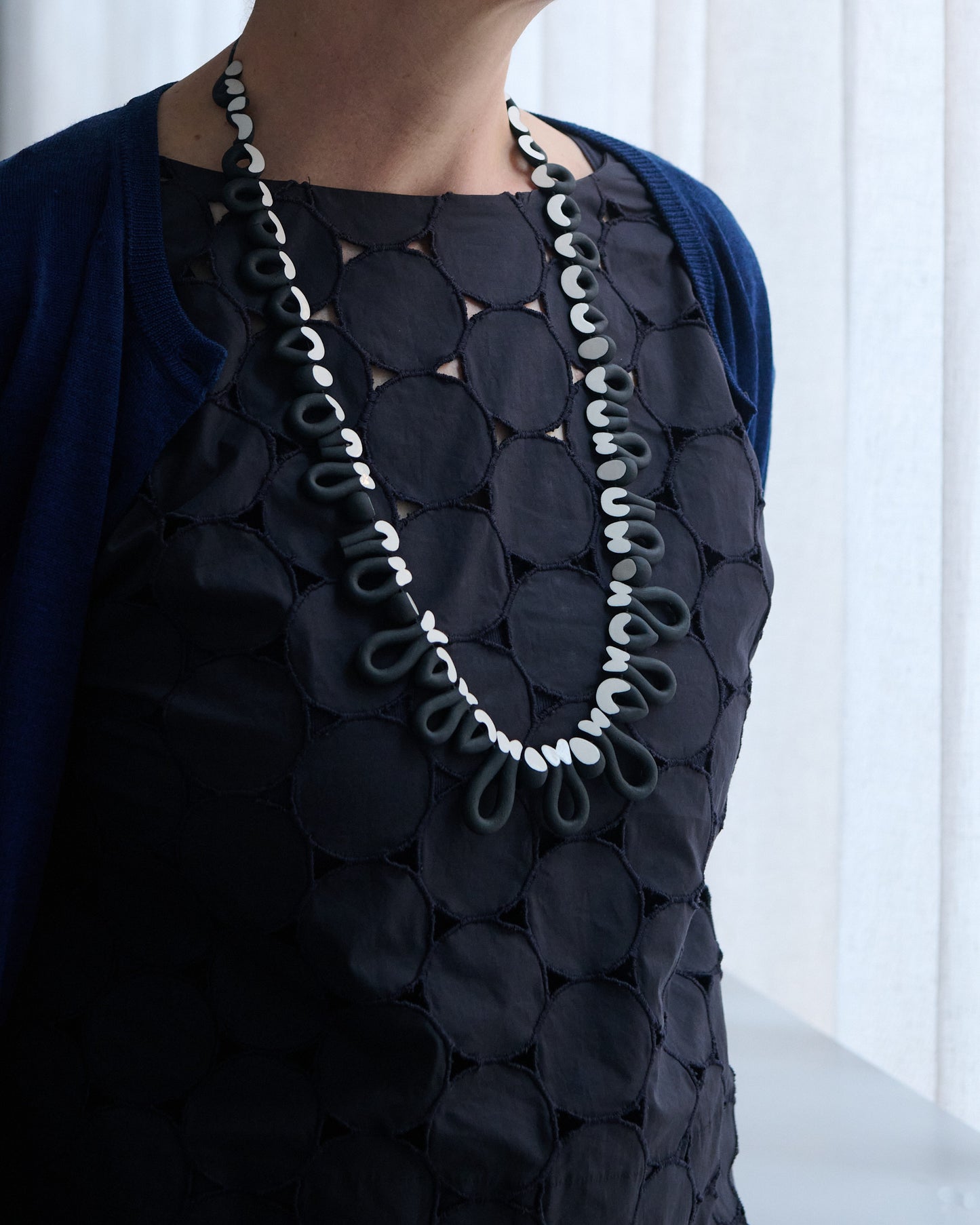 'Matter Meandering' necklace