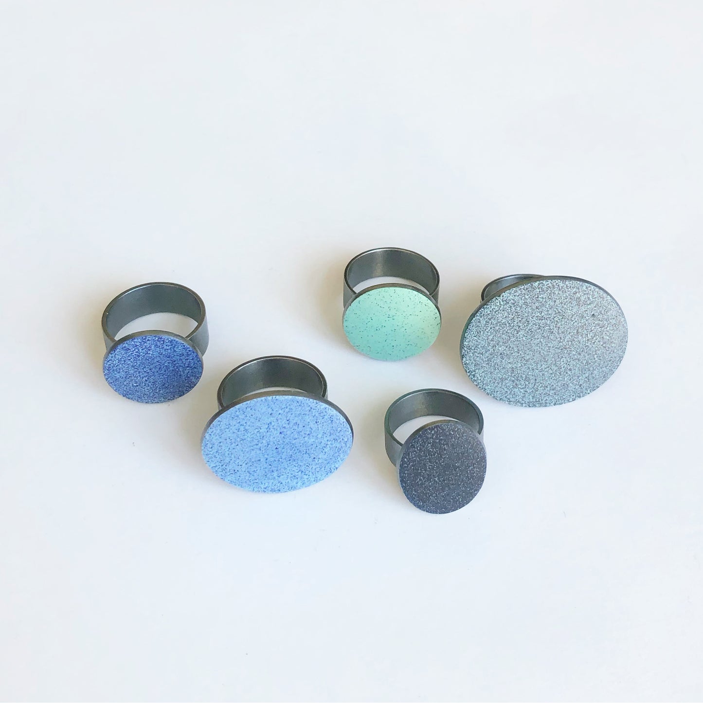 Enamel ring (turquoise)