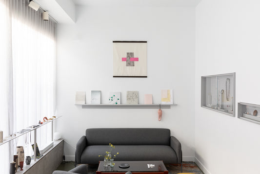 'Formalities in pink and grey #2'