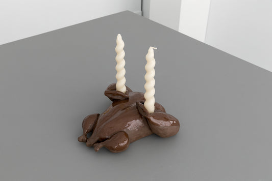 'Roast Chicken' candleholder