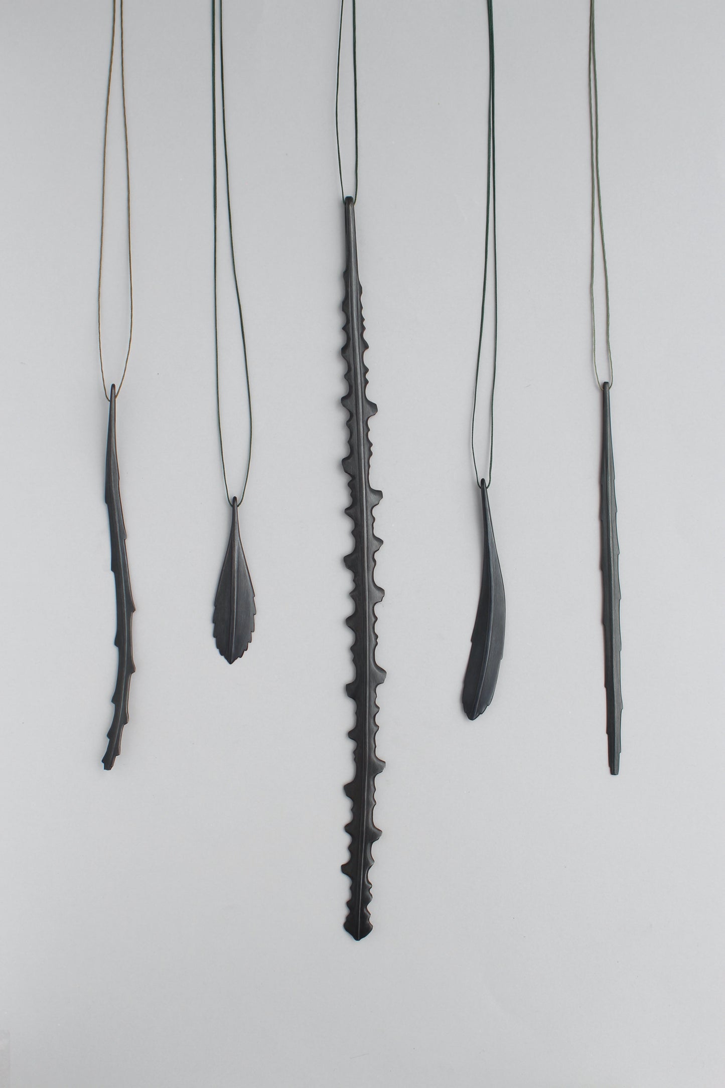 'Needle pendant #7 (Fierce lancewood, adult)'