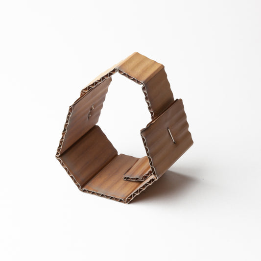 'Wellpappe (Cardboard)' bracelet #3