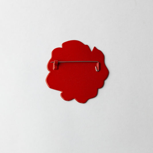 Flower Patch brooch - Rose