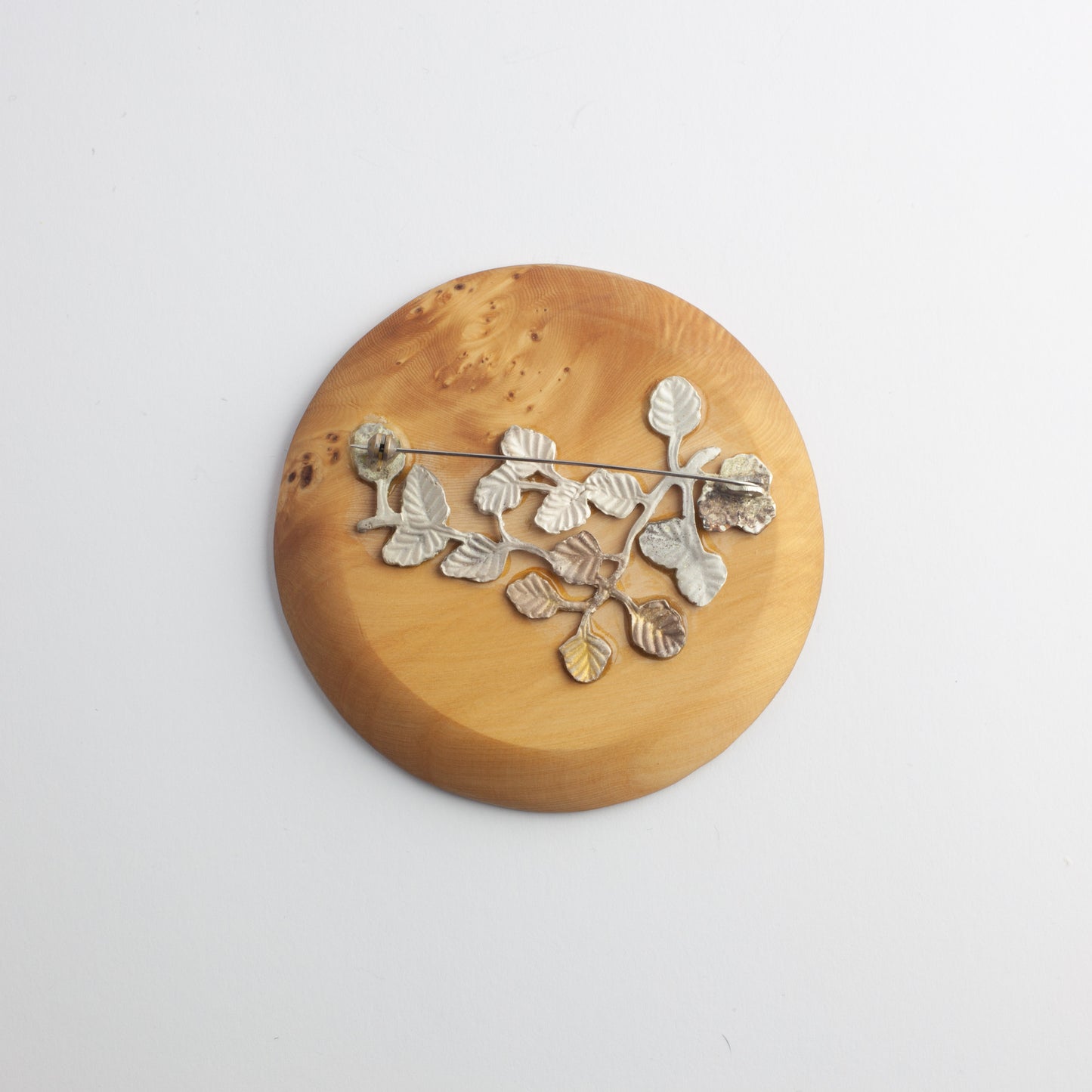 'Huon Pine' brooch