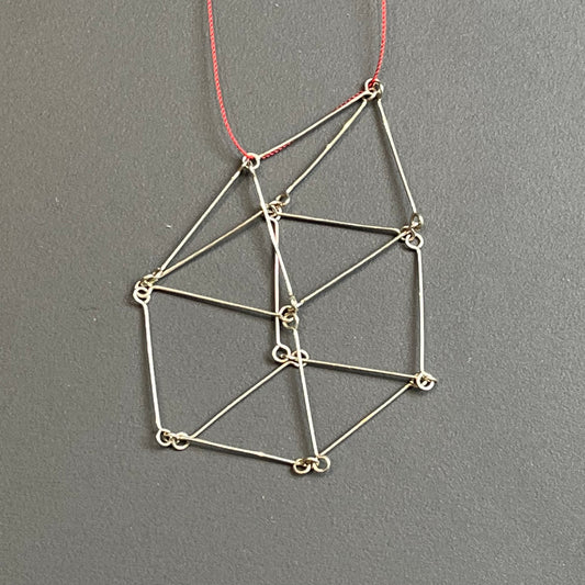 'House' pendant - silver