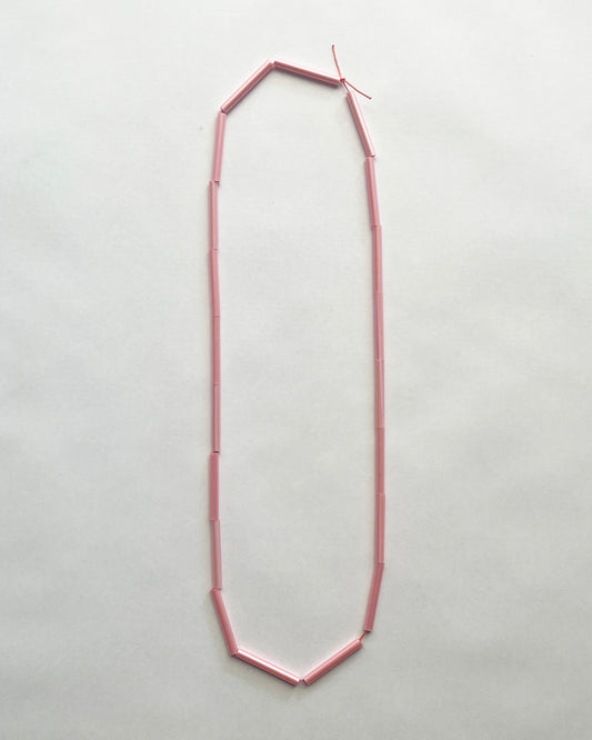 'Straws' necklace - pink