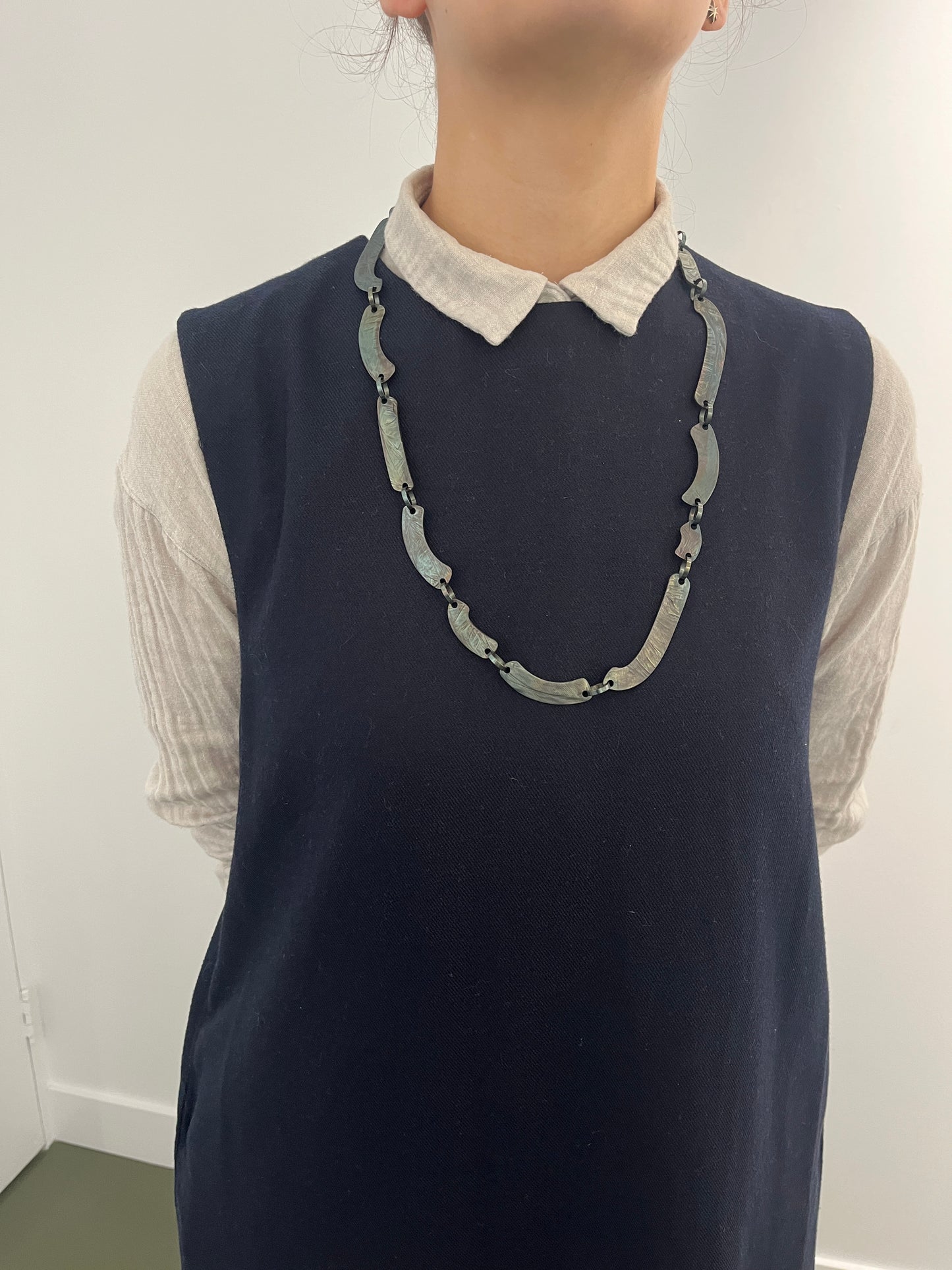 'CUT 37' necklace