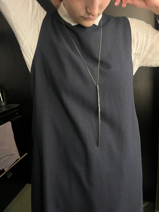 'Needle pendant #2 (Coral broom)'