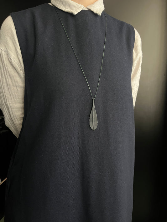 'Needle pendant #14 (Lancewood, adult)'