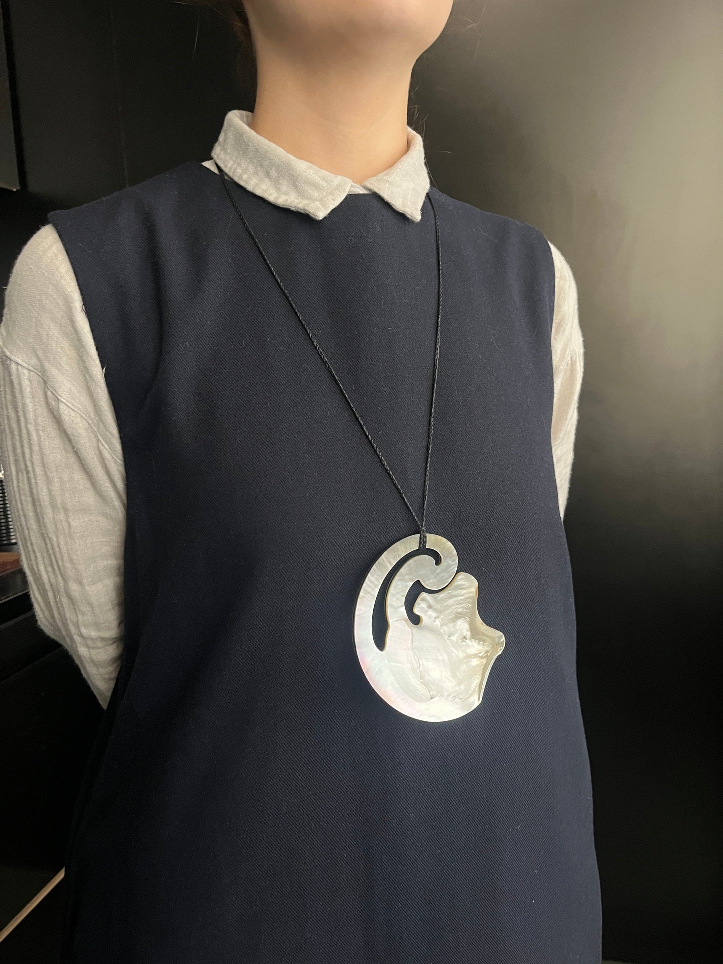 'French Curve' pendant #7
