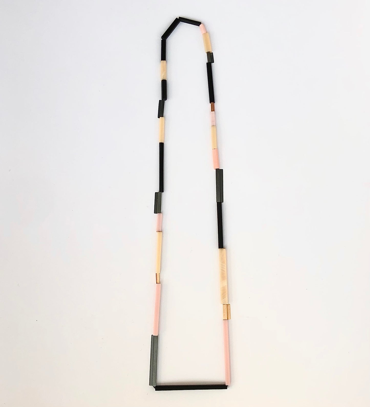 'Abstractions of a city' necklace
