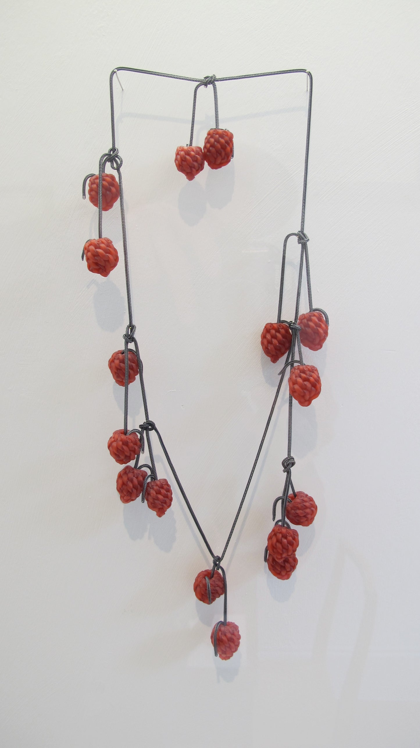 'Raspberries' necklace
