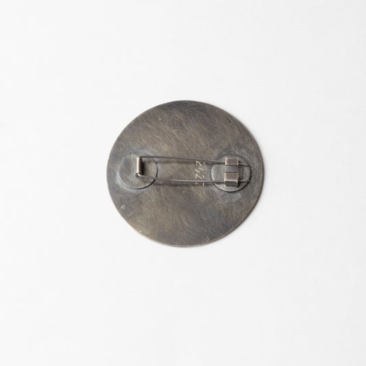 'Journey' brooch (pink/orange)