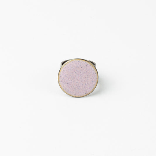Enamel ring (pink, small)