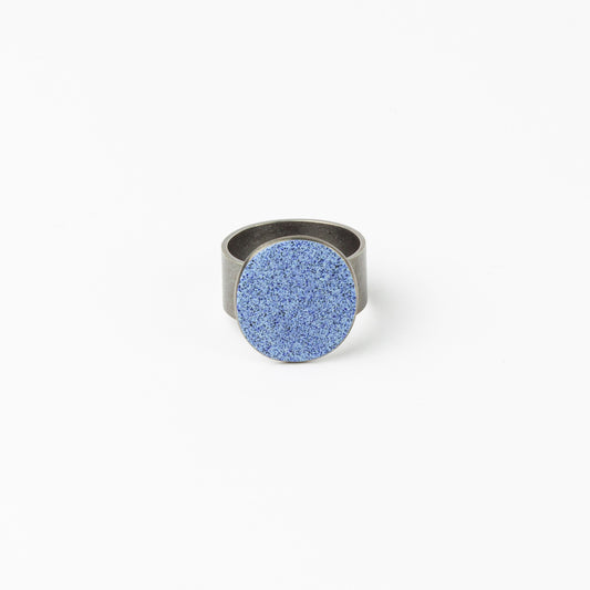 Enamel ring (blue, small)