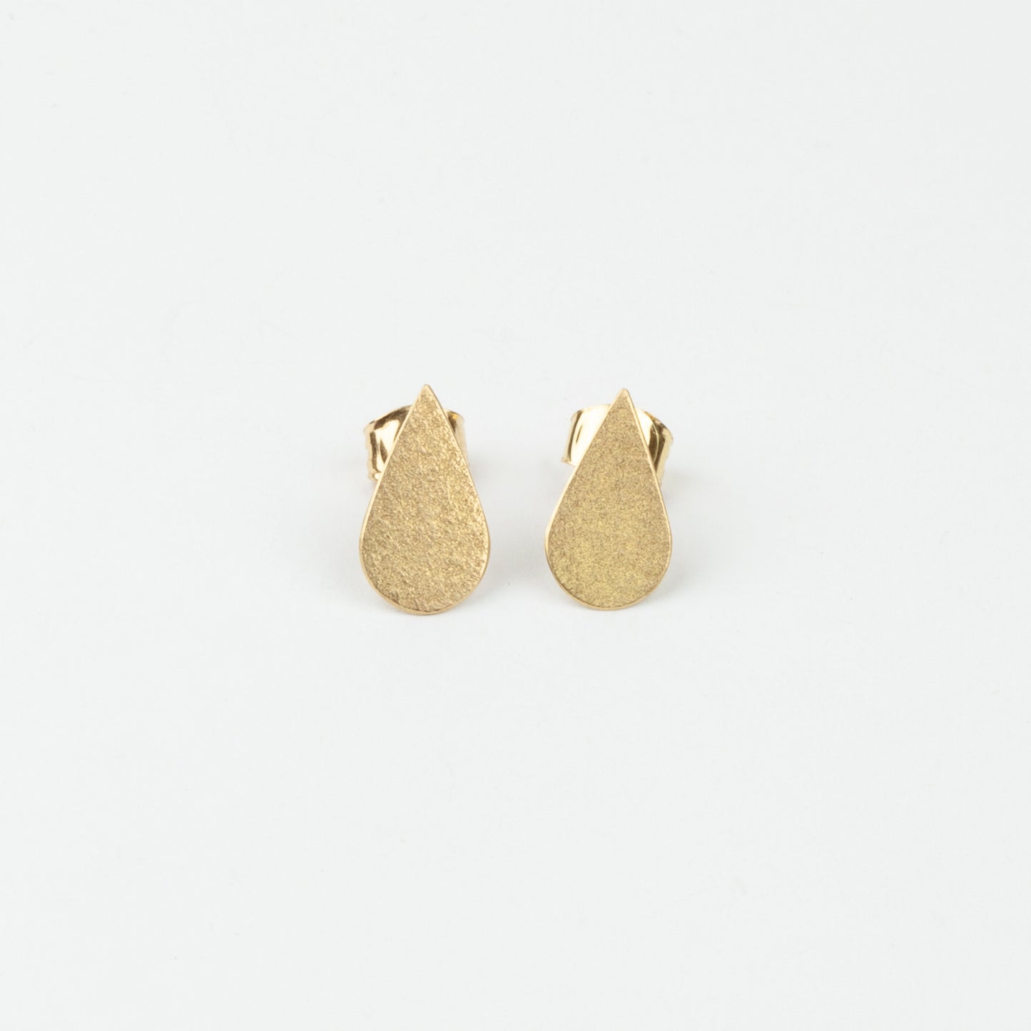 Gold drop earrings