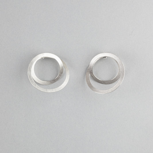 Double wide (Circle) earrings