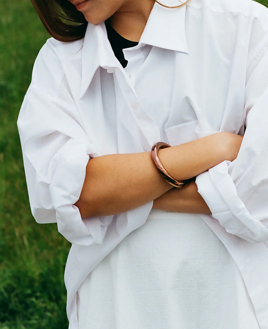 'Riesling' bangle - copper