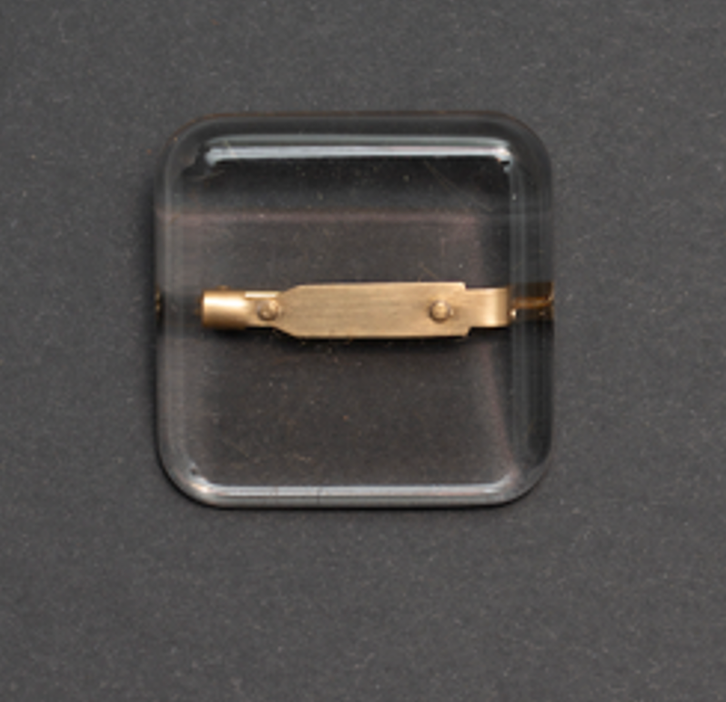 'My Name Is' brooch