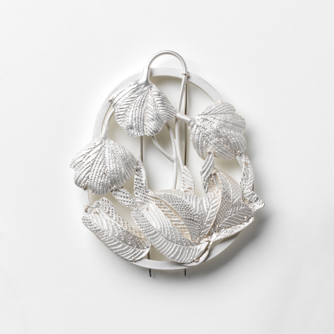 'Mirror Flower #3' brooch