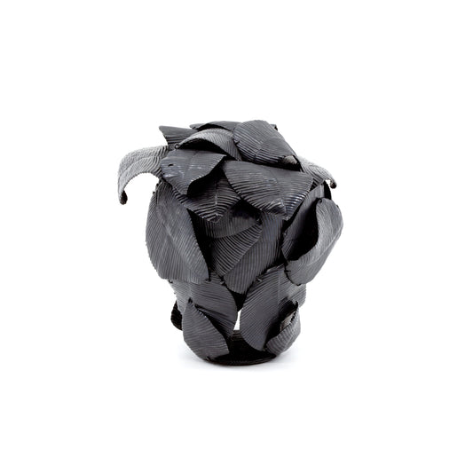 'Leaf stack' lidded vessel