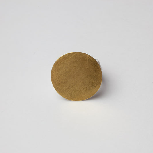 Gold & silver circle ring