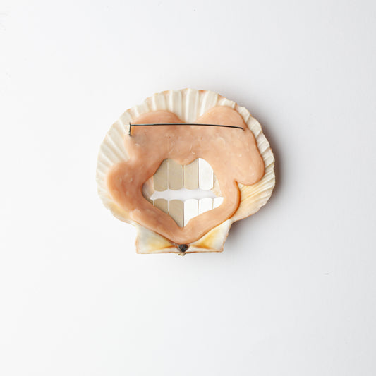 'Pearly Whites' brooch