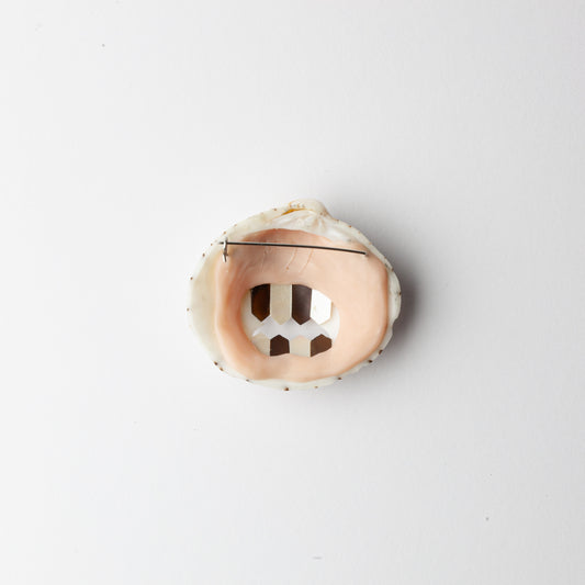 'Pearly Whites' brooch