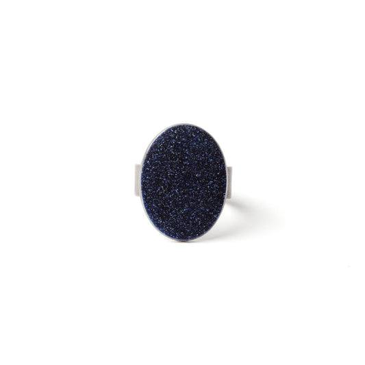 Enamel ring (black)