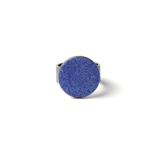 Enamel ring (royal blue, small)