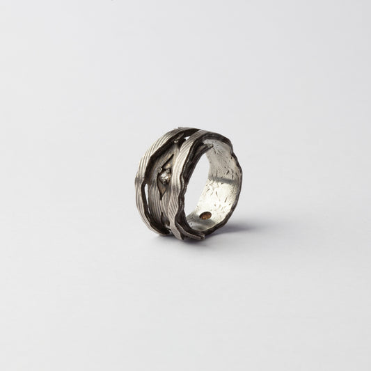 'Watching Stick' ring