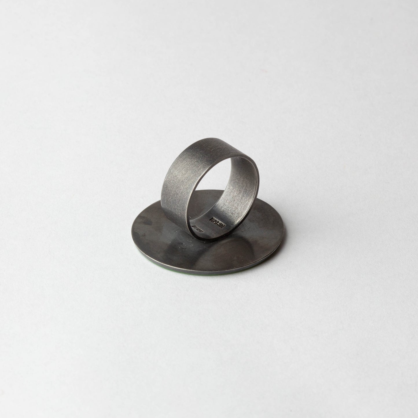 Enamel ring (green, large)
