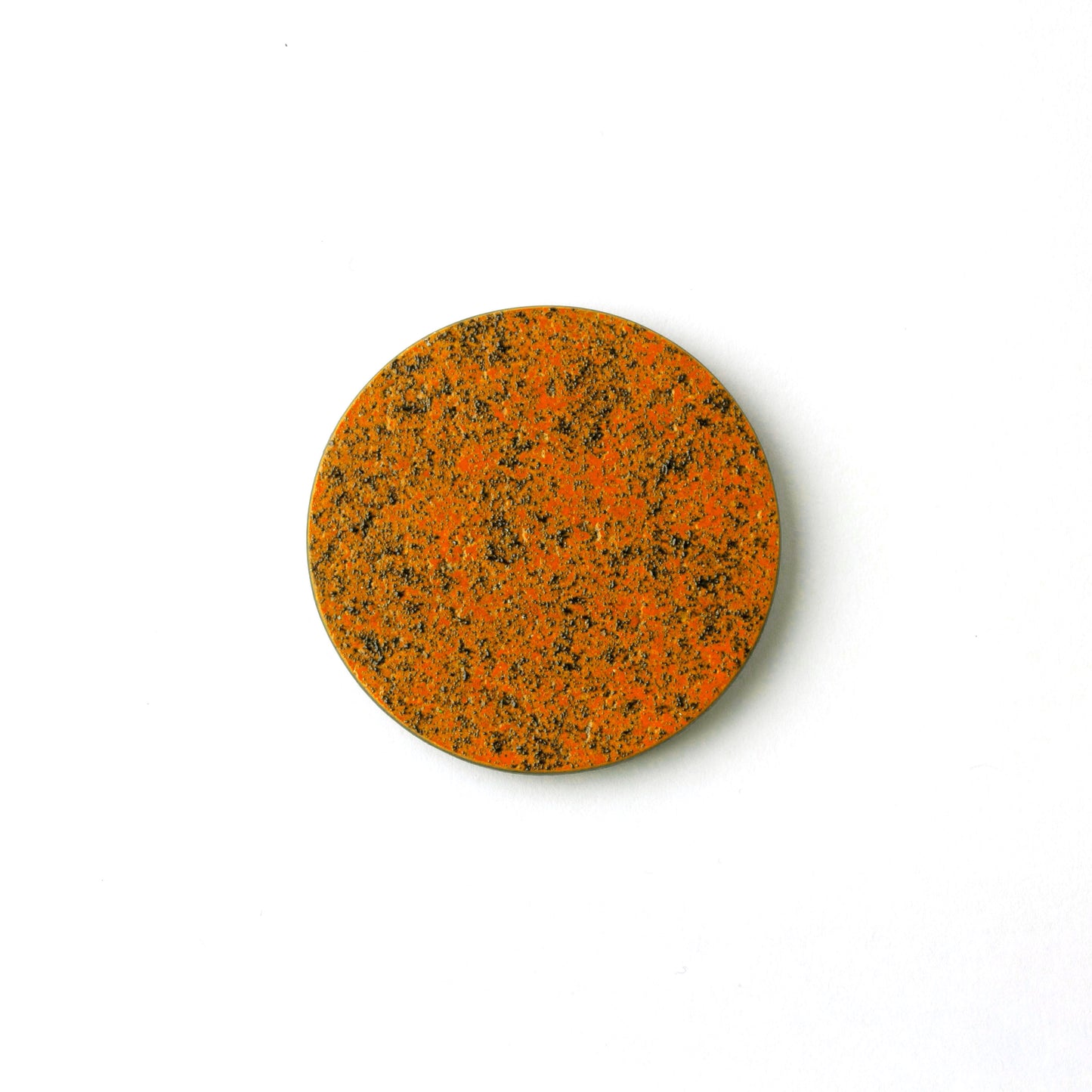 'Journey' brooch (orange)