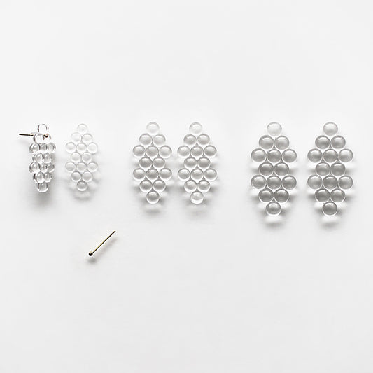 'Organ #1' stud earrings