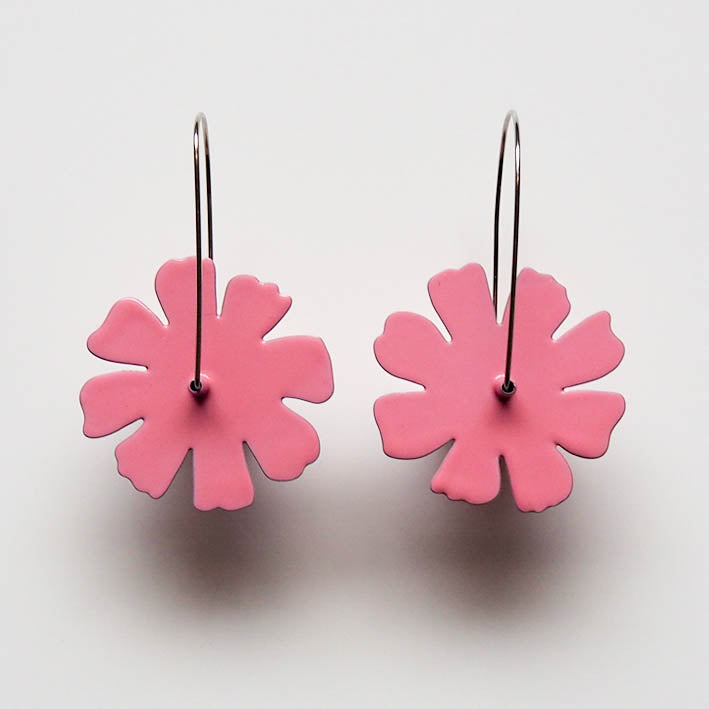 Flower Patch: Cosmos earrings
