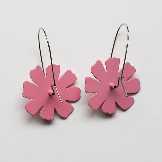 Flower Patch: Cosmos earrings