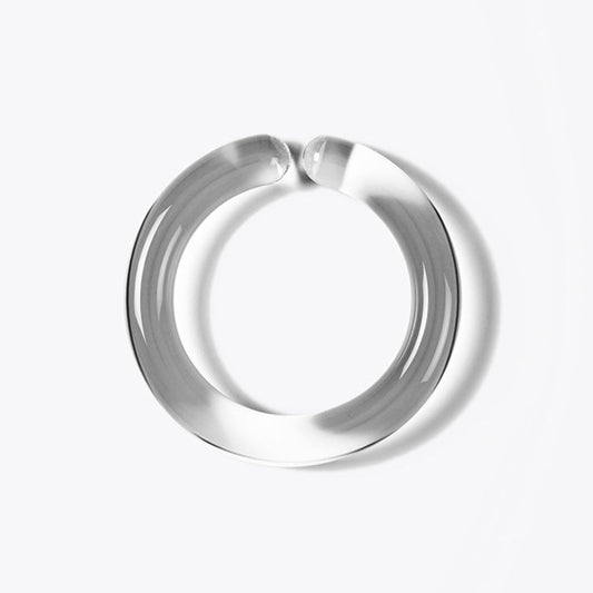 'Vesuv' bangle - transparent