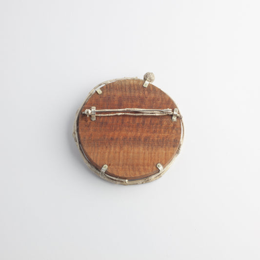 'Black Wattle' brooch