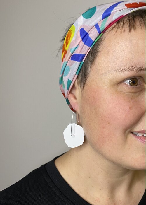 Flower Patch: Convolvulus earrings
