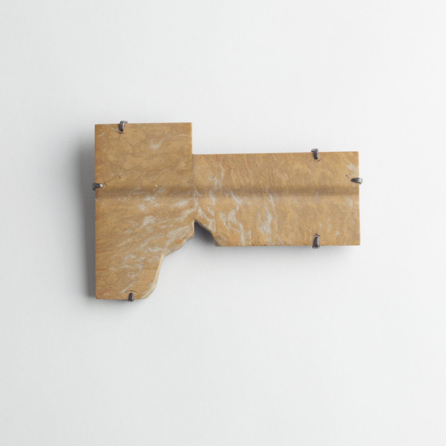 'Topography' brooch