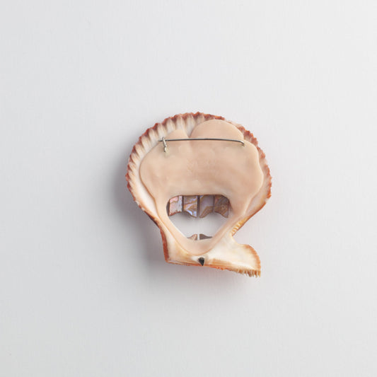 'Pearly Whites' brooch