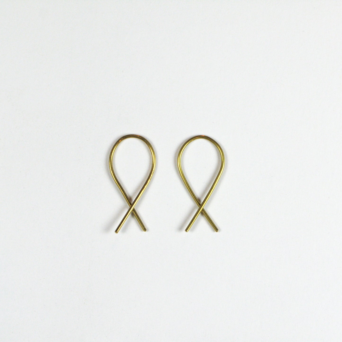 'X' earrings