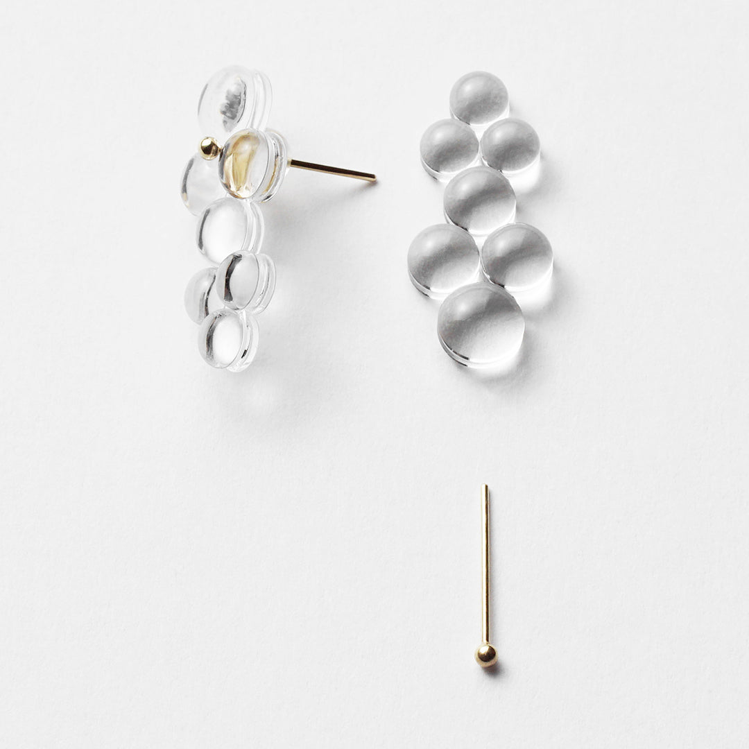 'Organ #3' stud earrings (S)