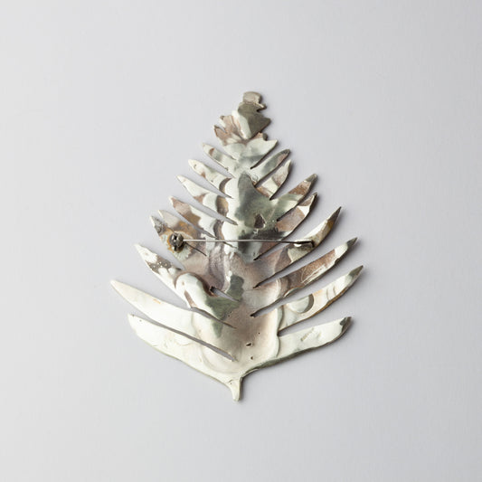 'Fern & Daisy' (East Gippsland) brooch