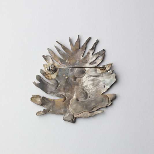 'Wattle leaf' (Mornington Peninsula) brooch