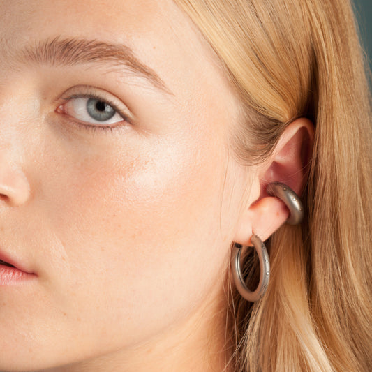 'Sphere hoops' earrings