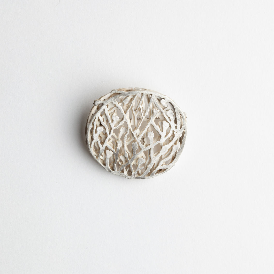 'Cushion bush' brooch