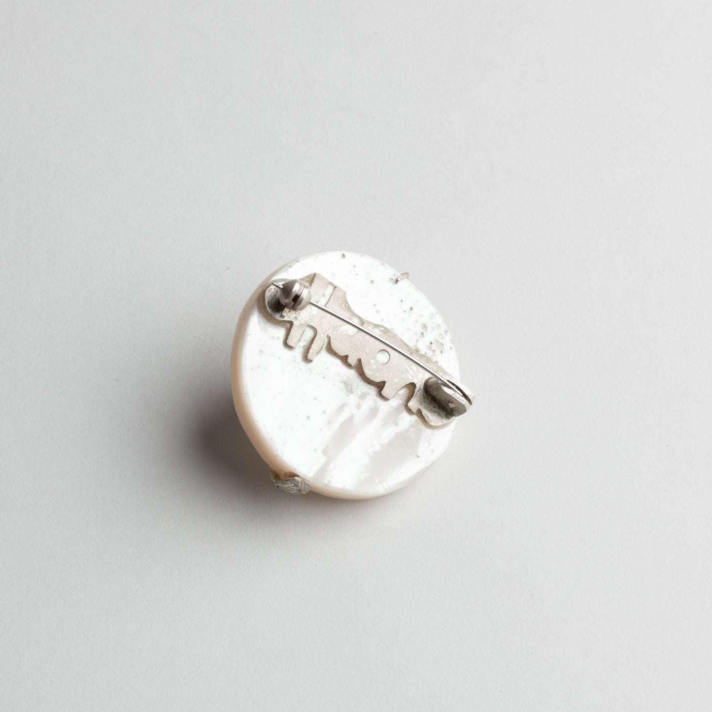 'Huon Pine seed' brooch
